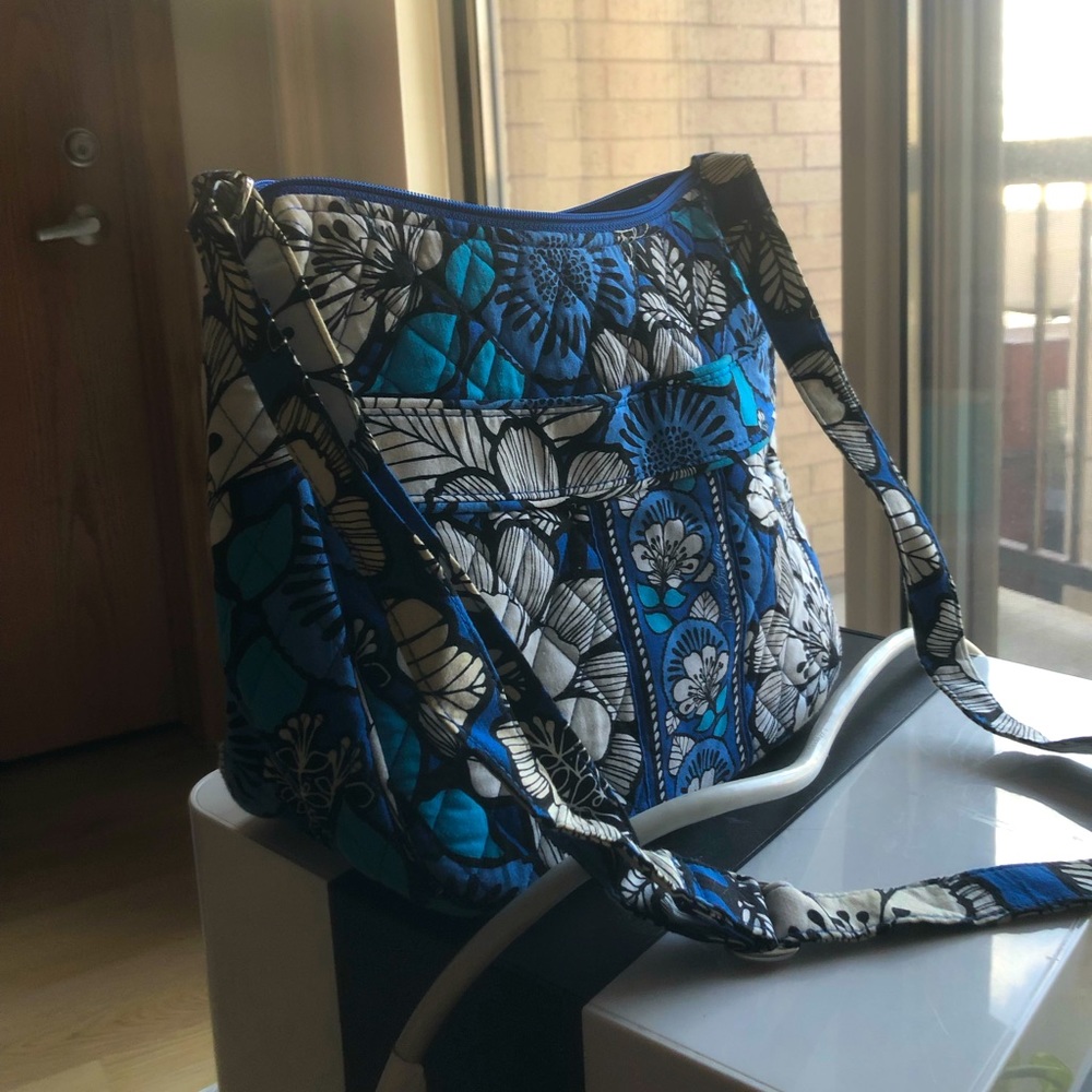 Tote Bag - Very Bradley Blue Bayou